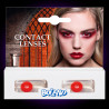 Lentilles de contact fantaisie yeux rouges sang