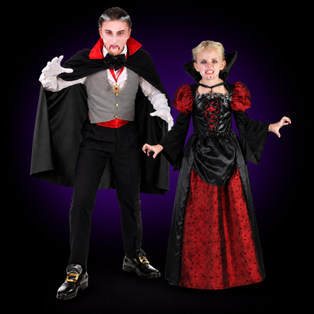 Pack Clan des Vampires - 2 enfants | Hallow Costume