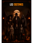 Déguisements et costumes d’Halloween homme, femme et enfant